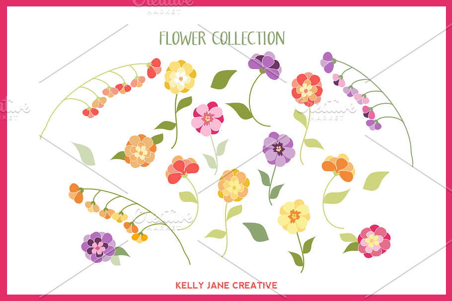 Bright Flower Collection