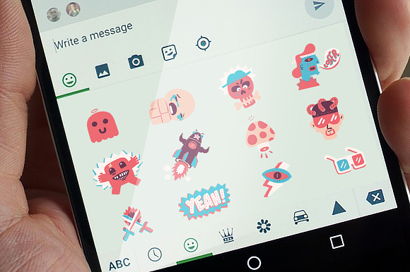 Icons & Stickers Emoticons Set in Graphics - product preview 8