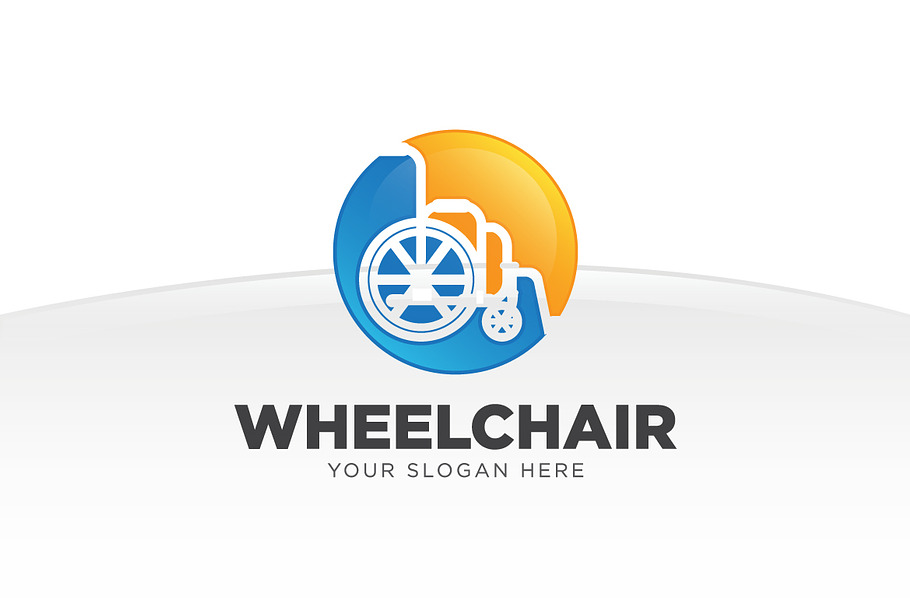 WheelChair in Logo Templates - product preview 8