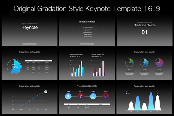 Apple Keynote Template in Keynote Templates - product preview 1