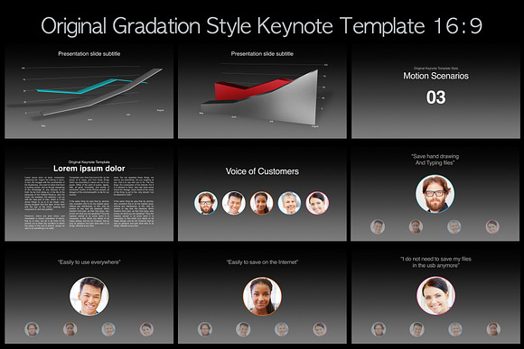 Apple Keynote Template in Keynote Templates - product preview 4
