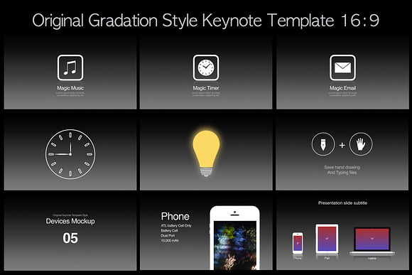Apple Keynote Template in Keynote Templates - product preview 7