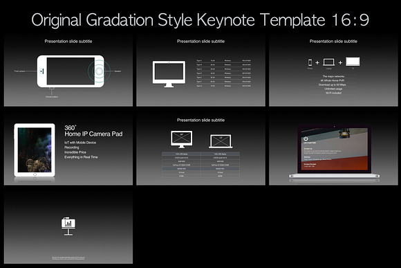 Apple Keynote Template in Keynote Templates - product preview 8