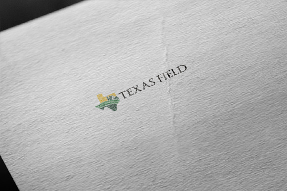 Texas Map Field Agriculture Logo in Logo Templates - product preview 2