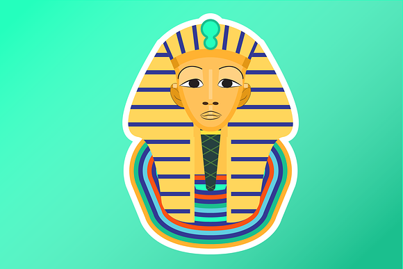 Egyptian figures in Illustrations - product preview 1