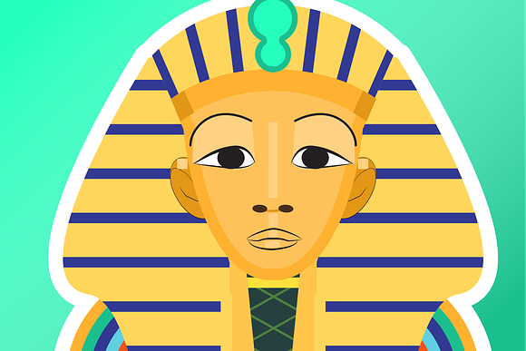 Egyptian figures in Illustrations - product preview 2