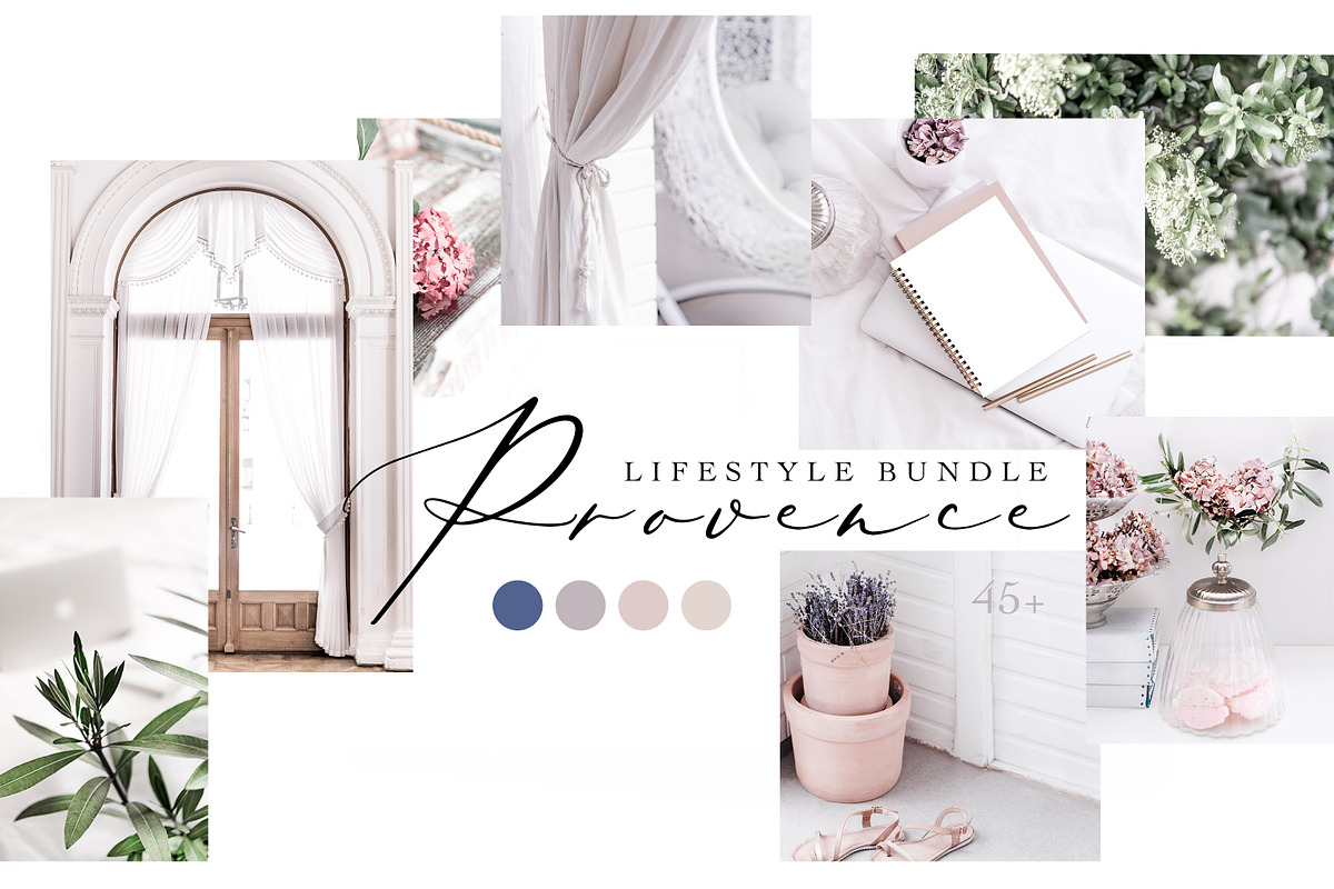 PROVENCE. 45 PHOTOS + MOCKUPS in Instagram Templates - product preview 8