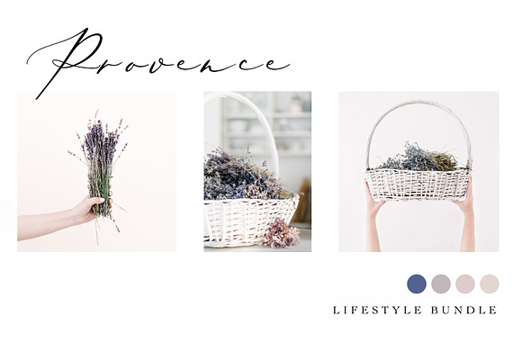 PROVENCE. 45 PHOTOS + MOCKUPS in Instagram Templates - product preview 5