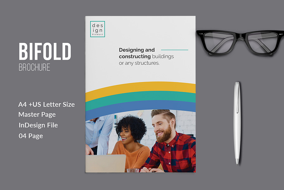 Bi Fold Multipurpose Brochure  in Brochure Templates - product preview 8