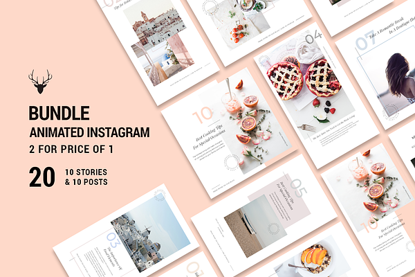 2 for 1 BUNDLE - ANIMATED Insta Pack