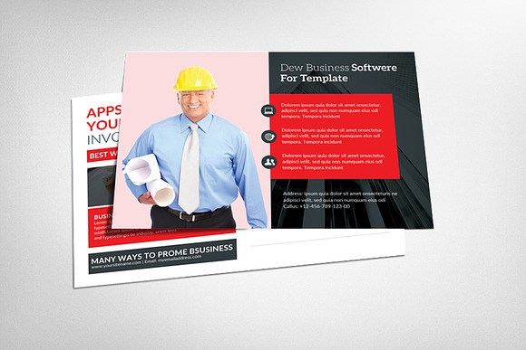 5 Human Resource Management Flyers in Card Templates - product preview 2