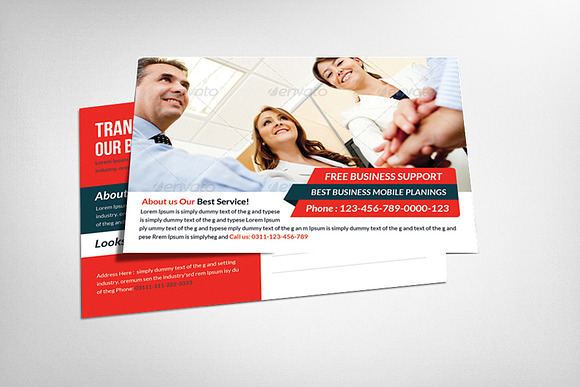 5 Human Resource Management Flyers in Card Templates - product preview 3