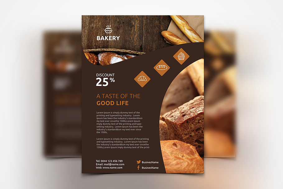 Bakery Flyer in Flyer Templates - product preview 8