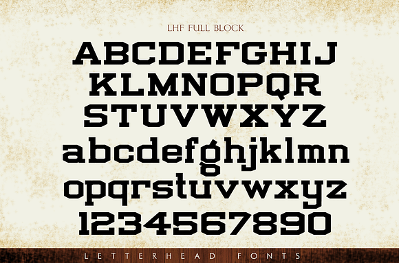 LHF Full Block in Display Fonts - product preview 1