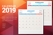 Monthly Planner 2019