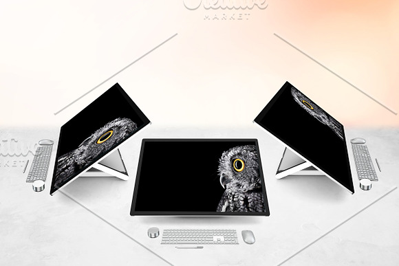 Surface Studio Mockup in Product Mockups - product preview 2