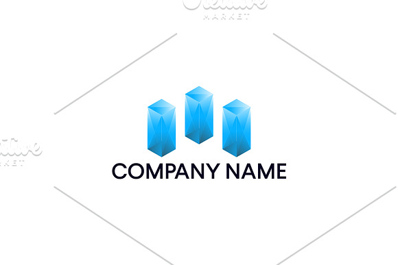 Geometric logo design | Free UPDATE in Logo Templates - product preview 1