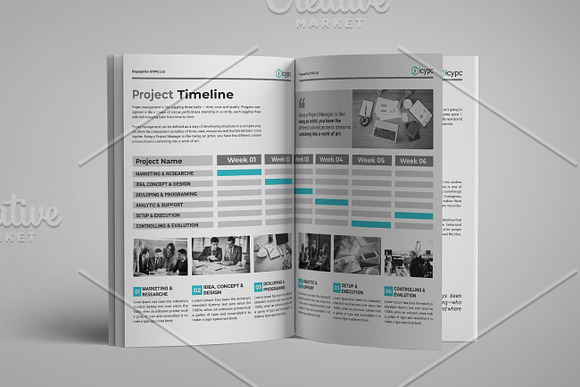 Proposal Template in Brochure Templates - product preview 14
