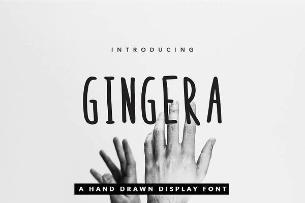 Gingera Font Suite for Book & Text