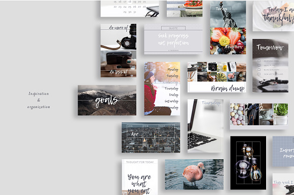 Journal Social Media template pack in Social Media Templates - product preview 4