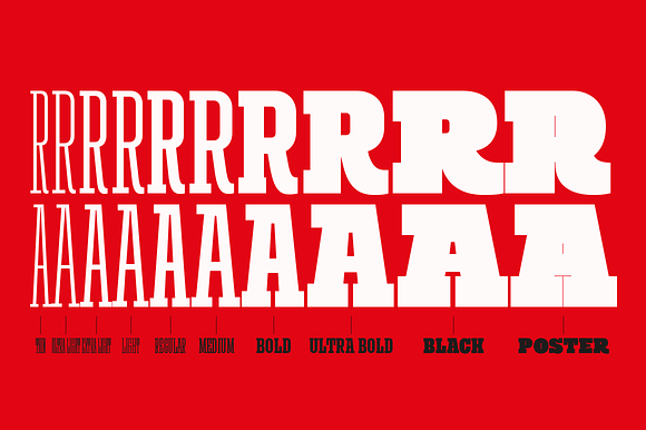 Rita in Slab Serif Fonts - product preview 13