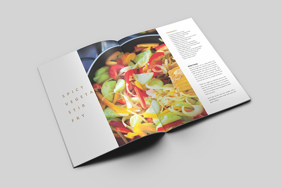 MoDish - A Modern Cookbook Template in Brochure Templates - product preview 6