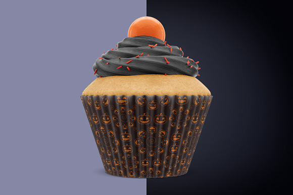Cupcake mockup. Product place. in Product Mockups - product preview 2