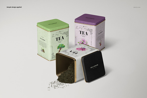 Tin Canister Mockup Set in Product Mockups - product preview 13