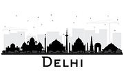 Delhi India City Skyline 