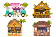 Summer Beach Bars and Restaurants