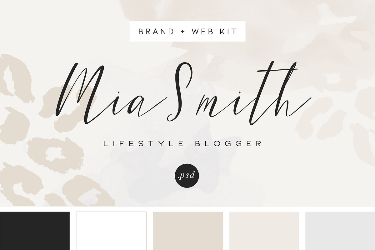 Logo, Brand, Blog & Web Kit in Logo Templates - product preview 8