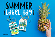 Summer label tag
