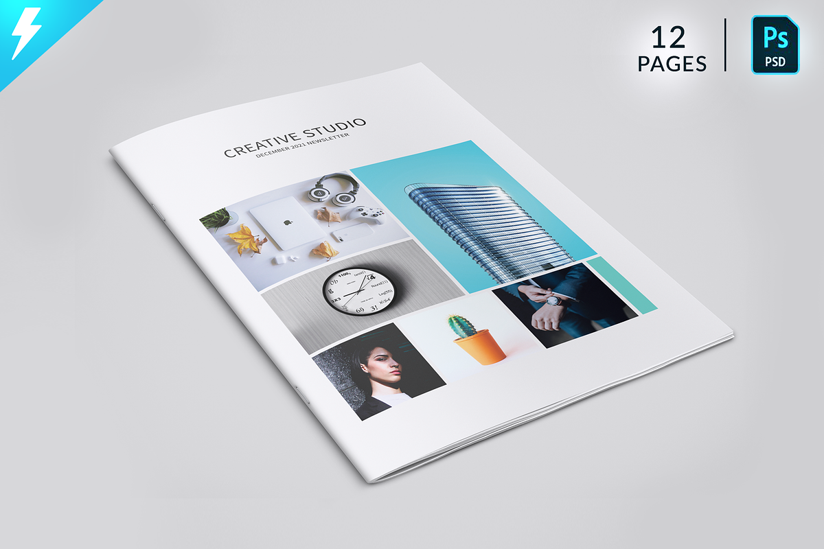 Modern Brochure Template in Brochure Templates - product preview 8
