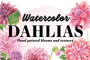 Watercolor Dahlia Kit