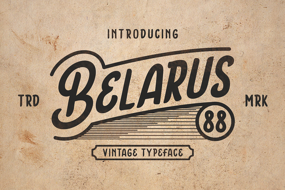Belarus Tyepface in Display Fonts - product preview 8