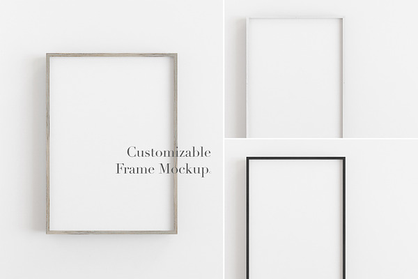 Mockup Frame Customizable 5x7 Ratio