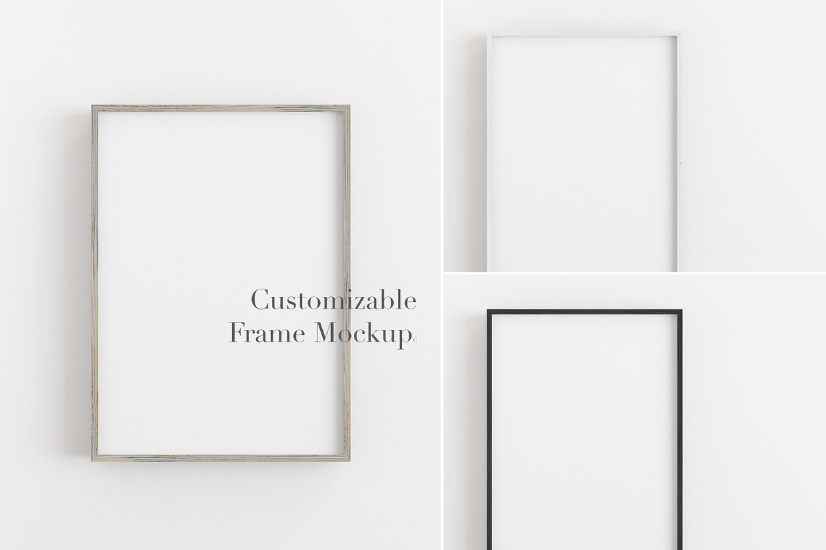 Mockup Frame Customizable 5x7 Ratio in Graphics - product preview 8