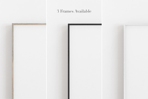 Mockup Frame Customizable 5x7 Ratio in Graphics - product preview 2