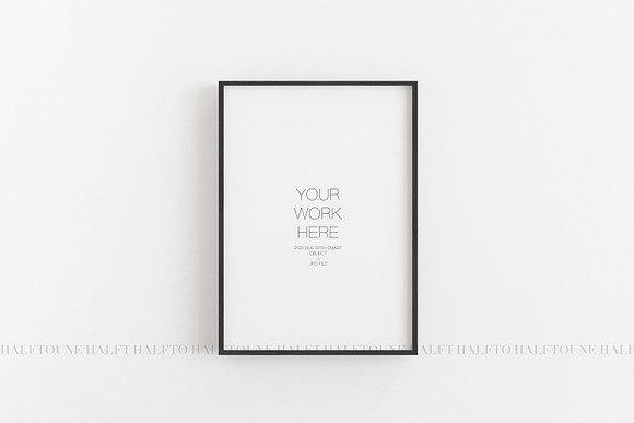 Mockup Frame Customizable 5x7 Ratio in Graphics - product preview 5