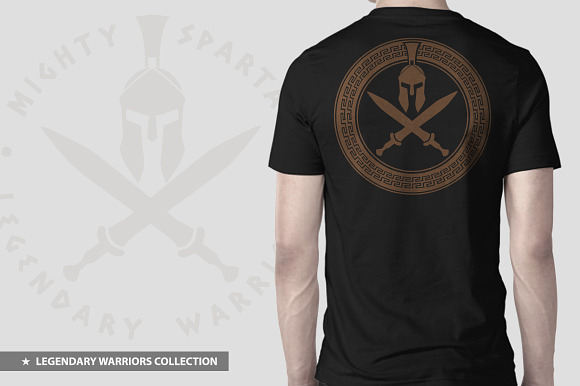 SPARTAN WARRIORS-Vector illustration in Illustrations - product preview 5