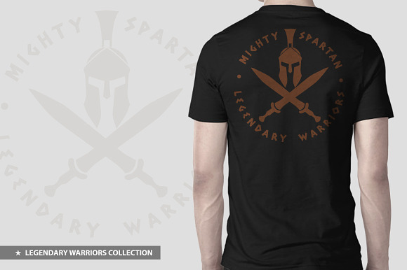 SPARTAN WARRIORS-Vector illustration in Illustrations - product preview 6