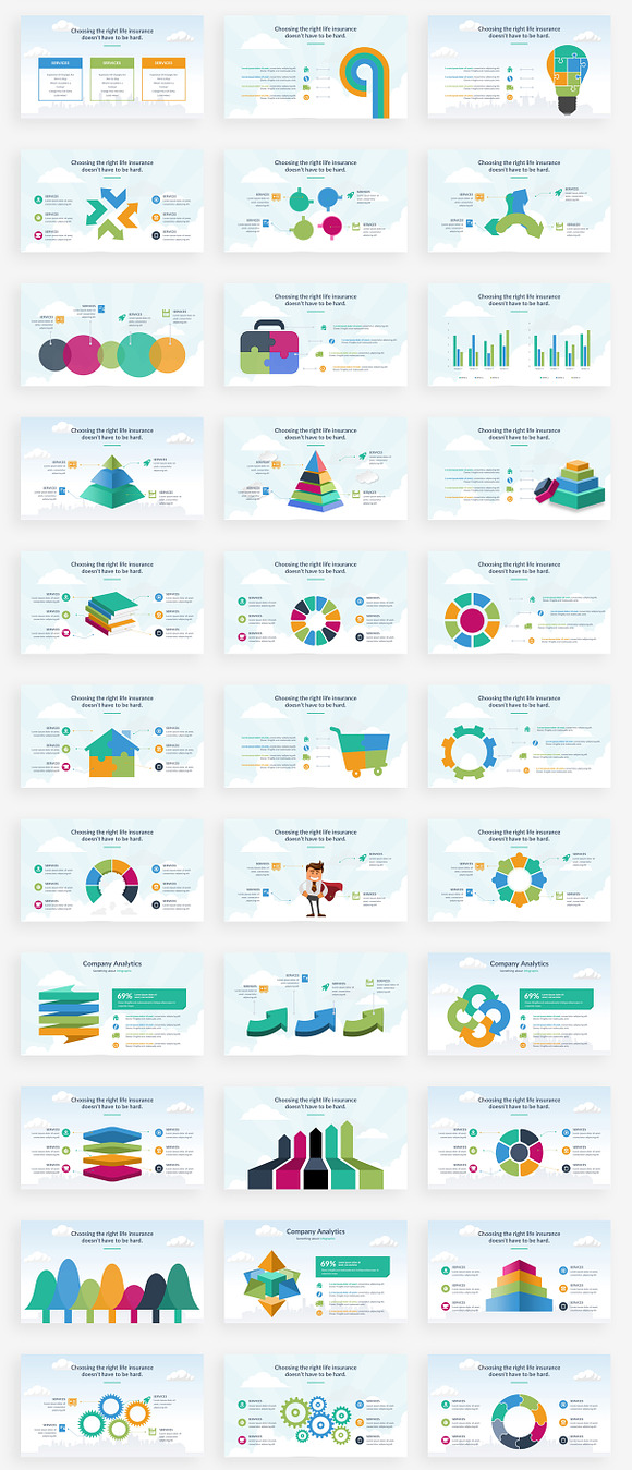 Company Analytics Keynote in Keynote Templates - product preview 1