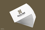 Xialine X Letter Logo