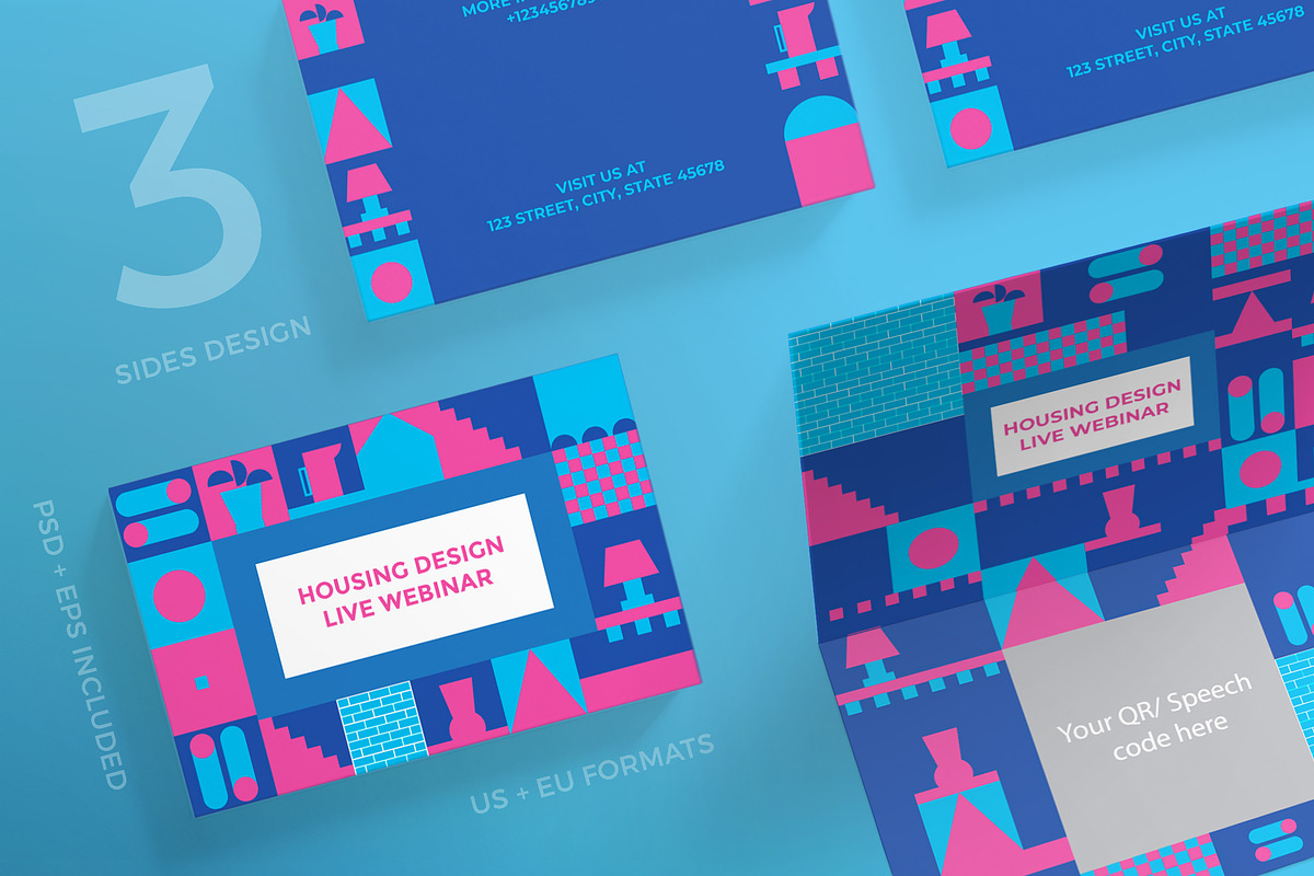 Business Cards | Housing Design in Business Card Templates - product preview 8