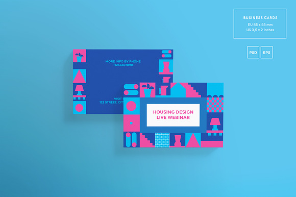 Business Cards | Housing Design in Business Card Templates - product preview 1