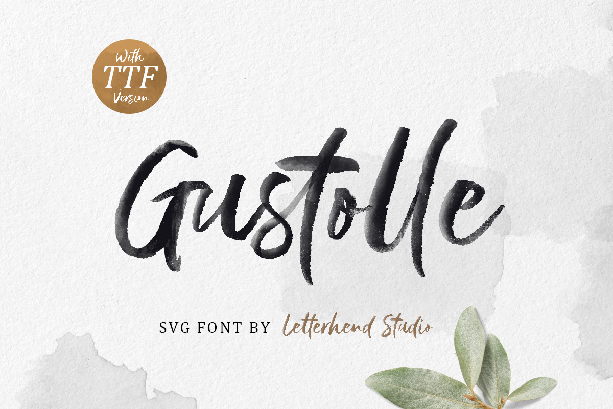 Gustolle SVG Font in Display Fonts - product preview 8