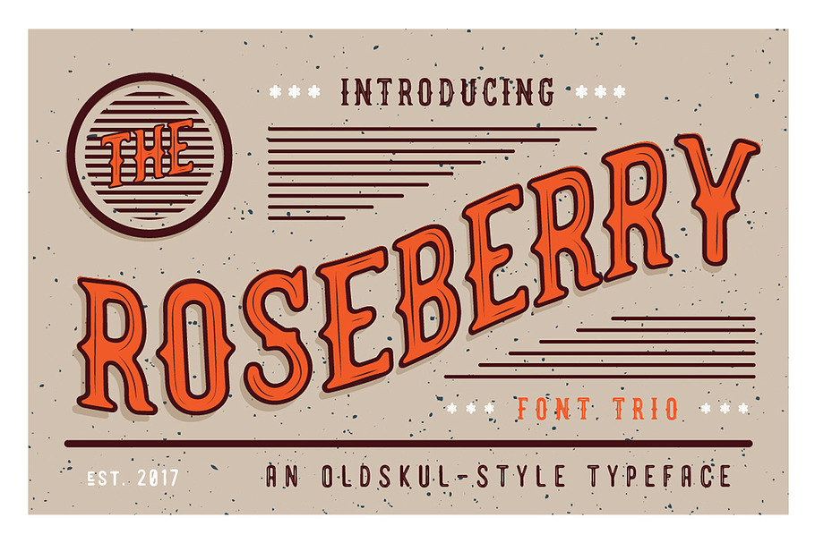 The Roseberry in Display Fonts - product preview 8