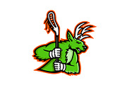Stag Deer Lacrosse Mascot