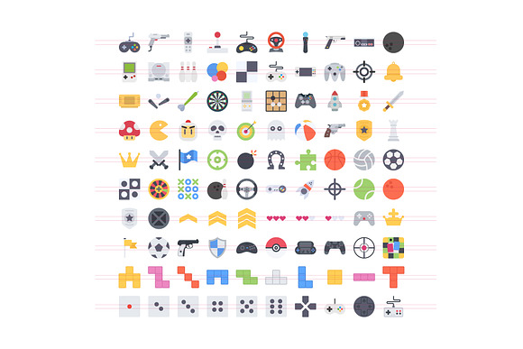 100 Game Icons - Jolly in Graphics - product preview 2