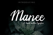 Manee Handwritten Typeface